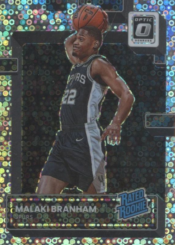 Malaki Branham 2022 Optic #222 Fast Break Rookie SGC 10