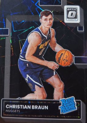 【値下げ中】christian braun originsauto /10 2022-23 Panini Select Christian Braun Rookie Auto Red /99
