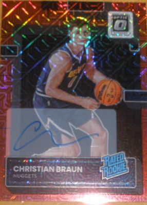 【値下げ中】christian braun originsauto /10 2022-23 Panini Crown Royale - Rookie Crown Autographs