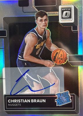 【値下げ中】christian braun originsauto /10 2022-23 Panini Crown Royale - Rookie Crown Autographs