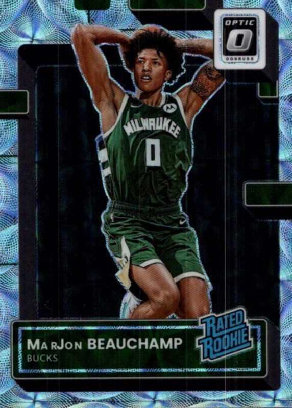 MarJon Beauchamp 2022 Optic #210 Premium Box Set /249 Rookie PSA 10