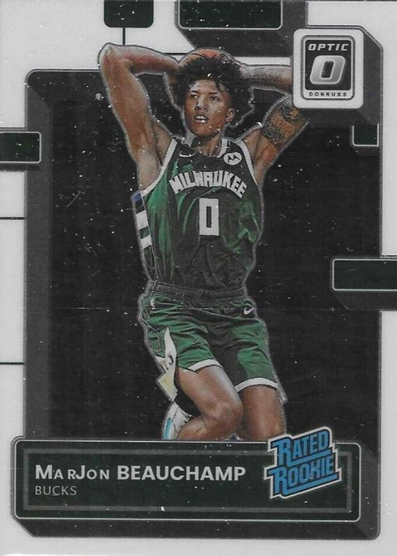 MarJon Beauchamp 2022 Optic #210 Base Rookie PSA 10