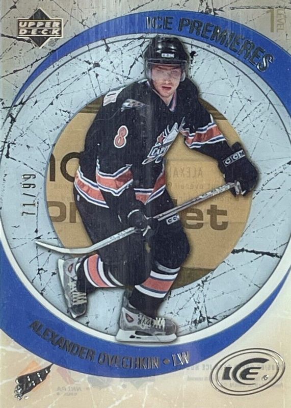 Alexander Ovechkin 2005 Upper Deck Ice #103 Base Rookie /99 Rookie RAW