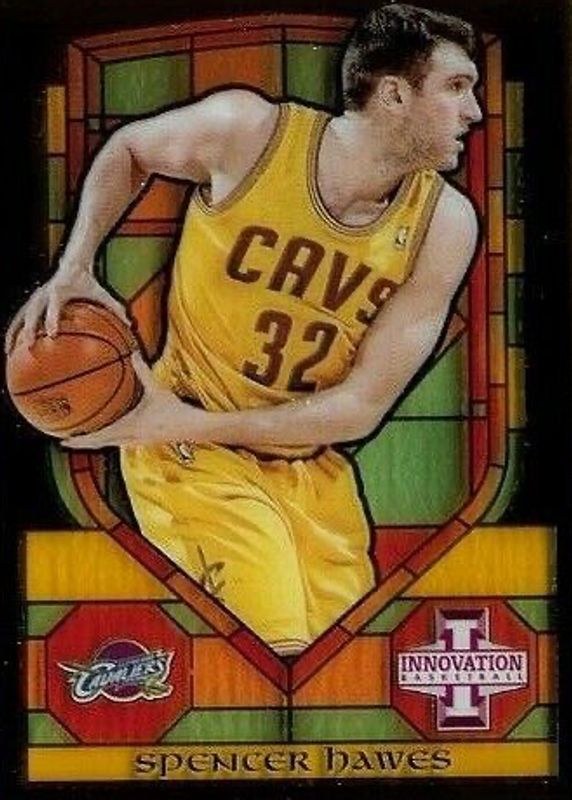 Spencer Hawes 2013 Innovation #19 Stained Glass - Gold /(SSP) RAW