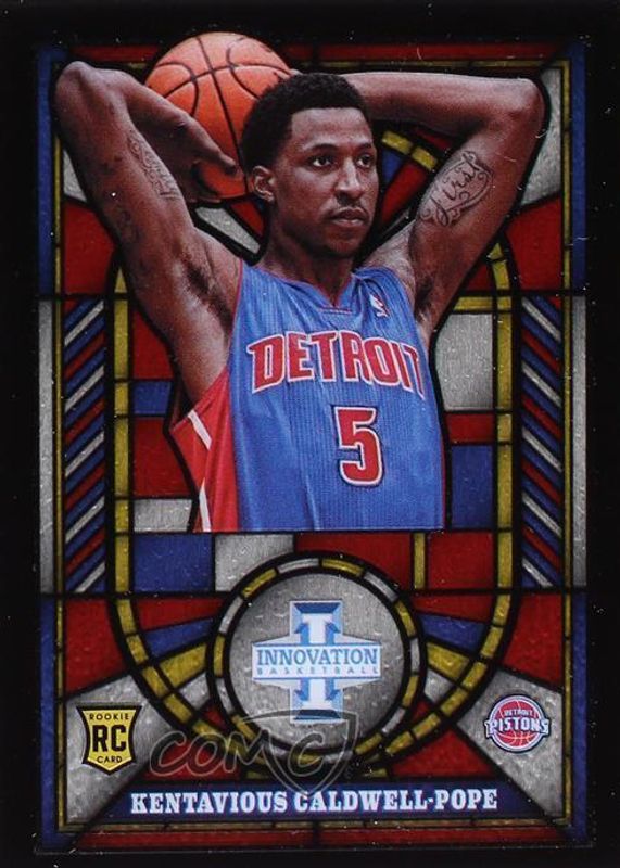 Kentavious Caldwell-Pope 2013 Innovation #6 Rookie Stained Glass /(SSP) PSA 10