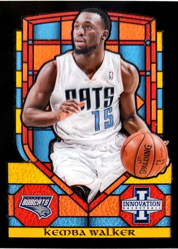 Kemba Walker 2013 Innovation #47 Stained Glass - Gold /(SSP) RAW