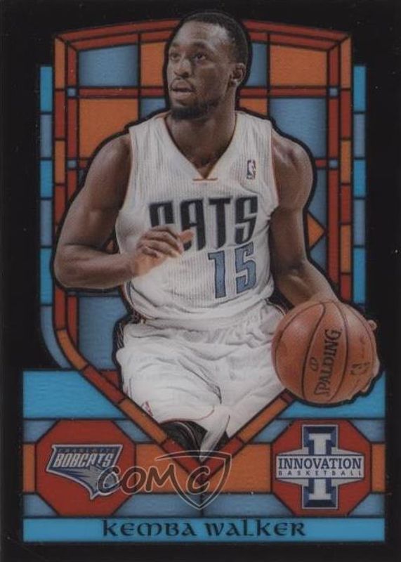 Kemba Walker 2013 Innovation #47 Stained Glass - Light Blue /(SSP) RAW