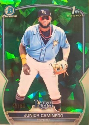 2023 Bowman Sapphire Edition #BCP-61 Chrome Prospects - Green /60 (1st)