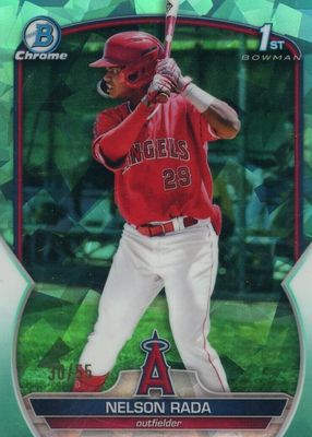 2023 Bowman Sapphire Edition #BCP-132 Chrome Prospects - Aqua /55 (1st)