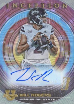 2022 Bowman University Inception #BIA-WRS Autographs (1st)