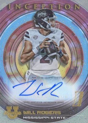 2022 Bowman University Inception #BIA-WRS Prospect Auto (1st)