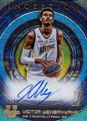 2022 Bowman University Inception #BIA-VW Autographs - Blue Foil /99 (1st)