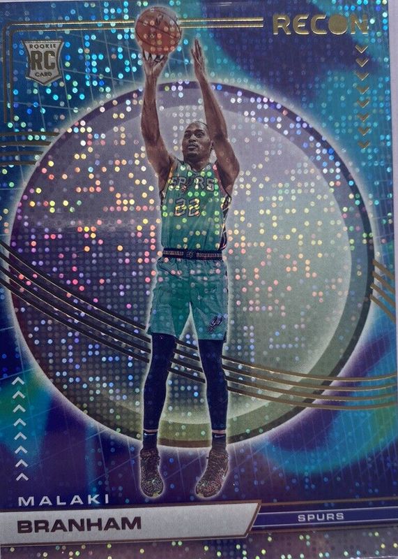 Malaki Branham 2022 Recon #243 Dots /(SSP) Rookie RAW