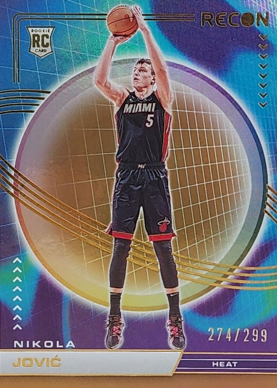 Nikola Jovic 2022 Recon #214 Bronze /299 Rookie RAW