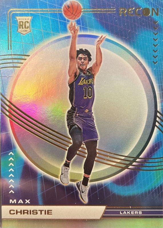 Max Christie 2022 Recon #206 Holo Rookie RAW