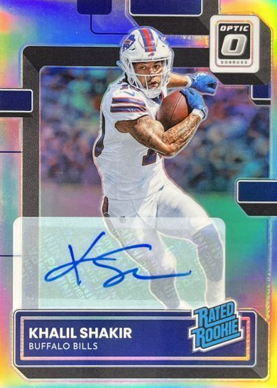 カリガリ　直筆サイン　2枚セット 2022 Leaf Flash Khalil Shakir Autograph PURPLE Kaleidoscope