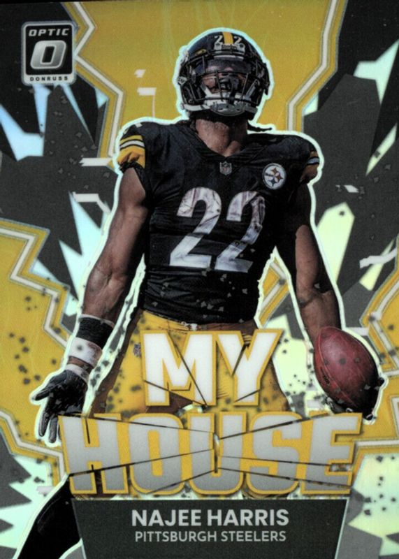Najee Harris 2022 Optic #MH-18 My House! RAW