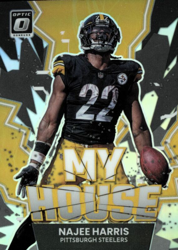 Najee Harris 2022 Optic #MH-18 My House! PSA 10