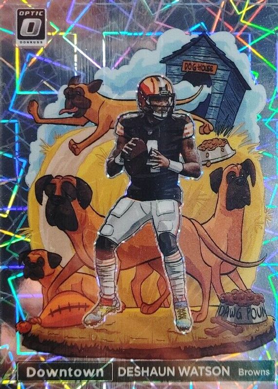 Deshaun Watson 2022 Optic DTDW Downtown Price Guide Sports Card