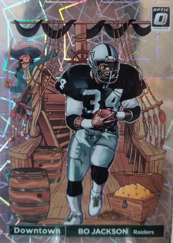 Bo Jackson 2022 Optic DTBJ Downtown Price Guide Sports Card Investor