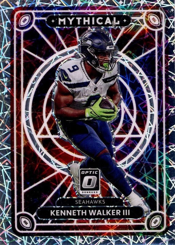 Kenneth Walker III 2022 Optic #M-24 Mythical Rookie RAW