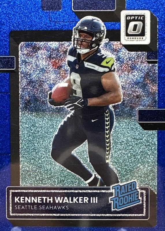 2022 Optic #218 Blue Glitter /(SSP)