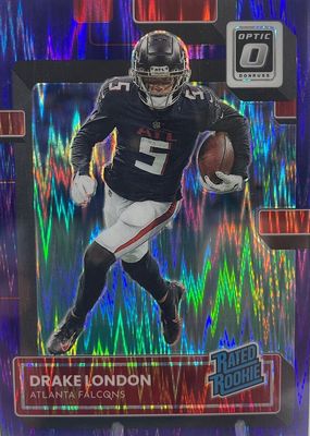 2022 Optic #207 Purple Shock