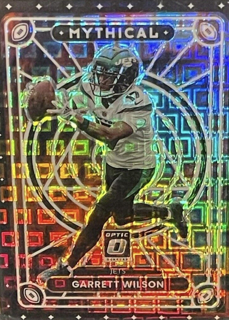 Garrett Wilson 2022 Optic #M-21 Mythical - Black Pandora /25 Price