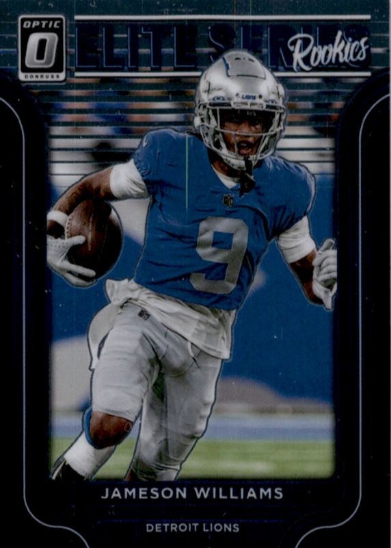 Jameson Williams 2022 Optic #ESR-10 The Elite Series Rookies PSA 10