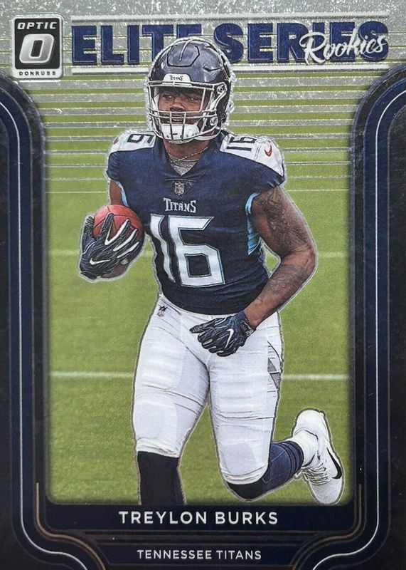 Treylon Burks 2022 Optic #ESR-9 The Elite Series Rookies Rookie SGC 10