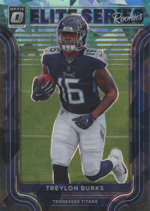 Treylon Burks 2022 Optic #ESR-9 The Elite Series Rookies - Ice /15 Rookie SGC 10