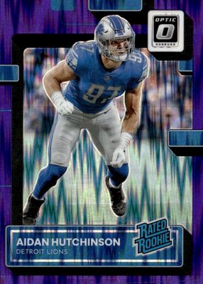 2022 Optic #213 Purple Shock