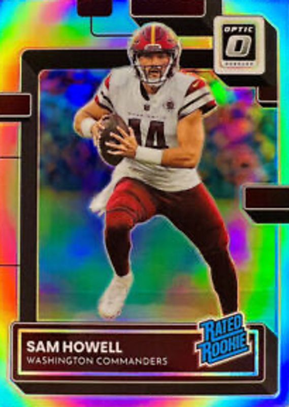 Sam Howell 2022 Optic #205 Holo Rookie PSA 10