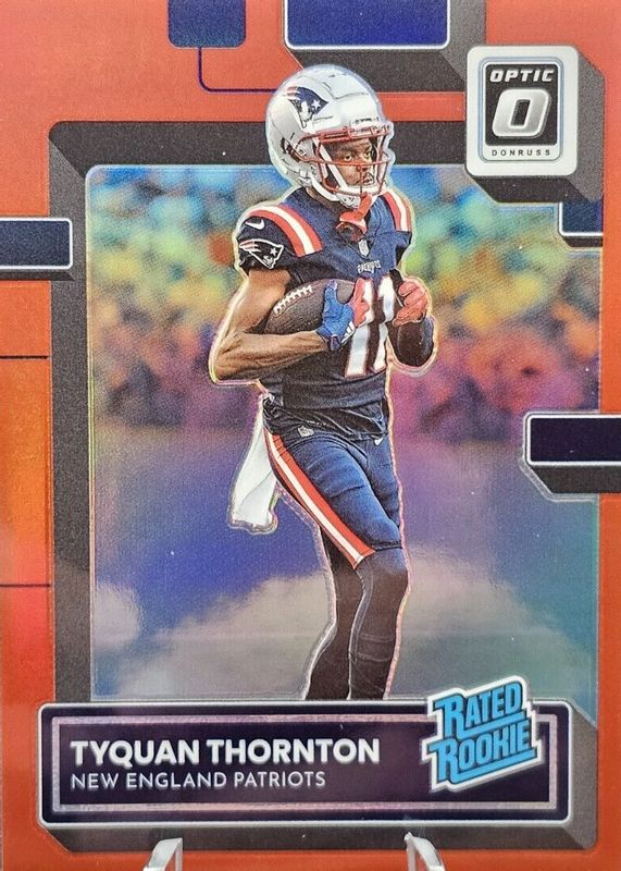 Tyquan Thornton 2022 Optic #222 Red /99 Rookie RAW