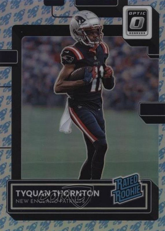 Tyquan Thornton 2022 Optic #222 Rocket /(SSP) Rookie RAW