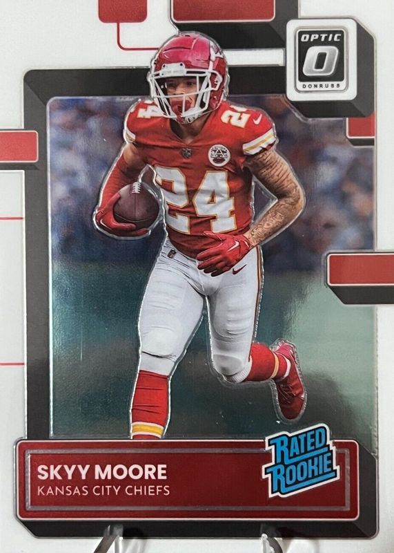 Skyy Moore 2022 Optic #224 Base Rookie PSA 10