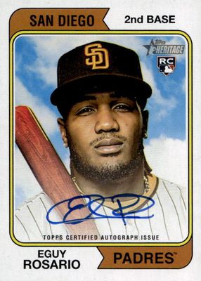 2023 Topps Heritage #ROA-ERO Real One Autographs