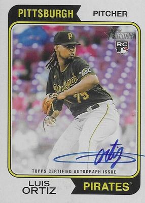 2023 Topps Heritage #ROA-LOR Real One Autographs