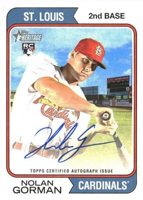 2023 Topps Heritage #ROA-NG Real One Autographs