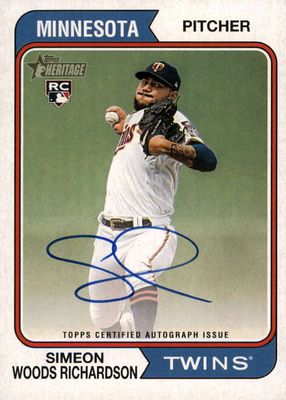 2023 Topps Heritage #ROA-SWR Real One Autographs