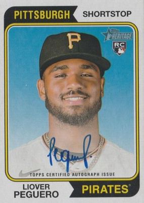 2023 Topps Heritage #ROA-LP Real One Autographs