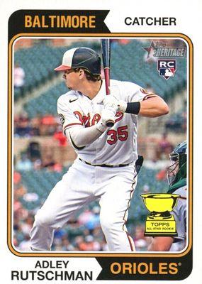 Adley Rutschman 2023 Topps Now #557 Base (Print Run: 3,194