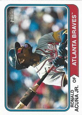 2023 Topps Heritage #183 Image Variation (Blowing Bubble)