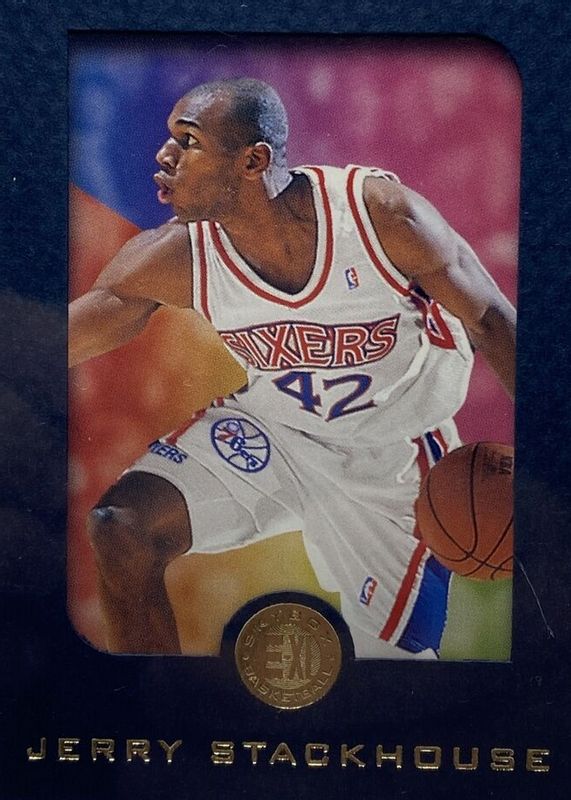 Jerry Stackhouse 1995 SkyBox E-XL Blue Rookie PSA 10