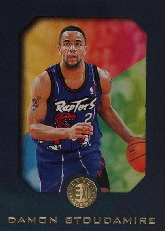 Damon Stoudamire 1995 SkyBox E-XL Blue Rookie PSA 10