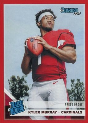 2019 Donruss #302 Press Proof Red