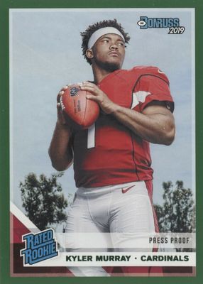 2019 Donruss #302 Press Proof Green