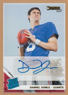 2019 Donruss #304 Rated Rookie Autographs - Bronze