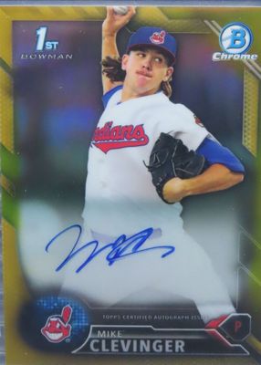 2016 Bowman Chrome #CPA-MC Prospect Auto - Gold Refractor /50 (1st)