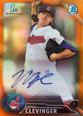 2016 Bowman Chrome #CPA-MC Prospect Auto - Orange Refractor /25 (1st)